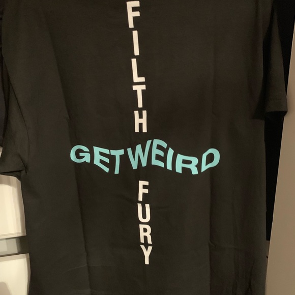 Anti Social Social Club X Neighborhood Black Tee - Picture 4 of 6